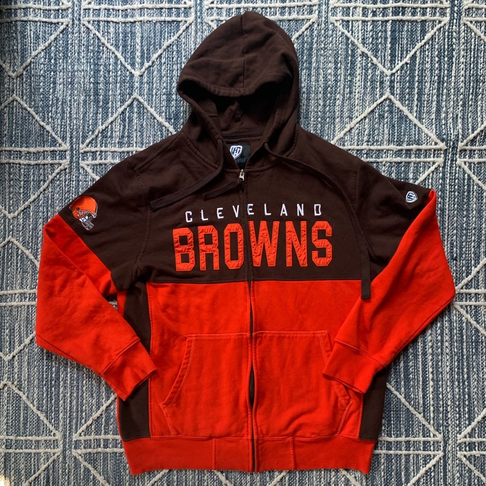 Cleveland Browns Zip Up Hoodie